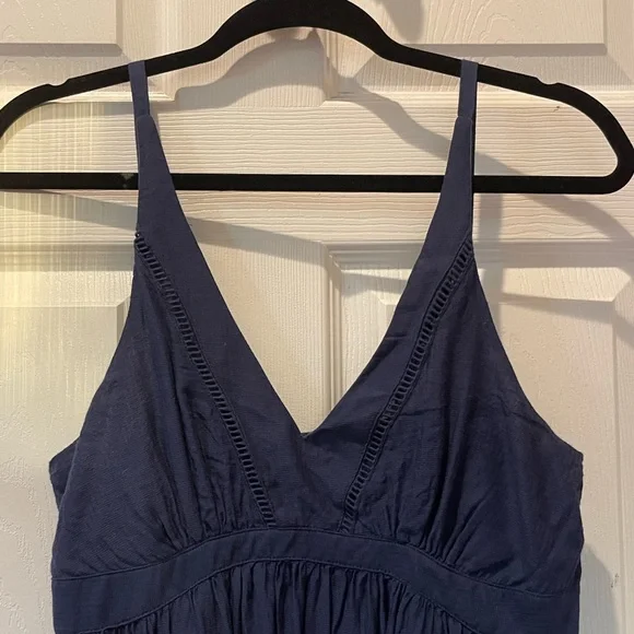 Sugar Lips Navy Midi Dress - Picture 2 of 5